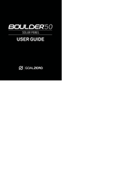 GOAL ZERO BOULDER 50 Manual Del Usuario