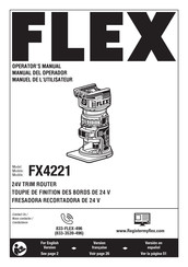 Flex FX4221 Manual Del Operador