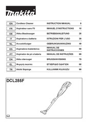 Makita DCL285F Manual De Instrucciones