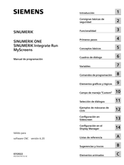 Siemens SINUMERIK ONE Manual De Programación