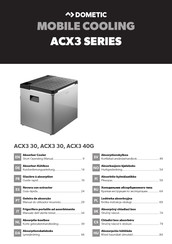 Dometic ACX3 Serie Guía Rápida