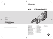 Bosch GSH 11 VC Professional Manual Original