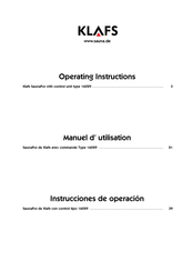 Klafs 16029 Instrucciones De Operación