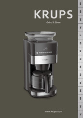 Krups Grind & Brew Manual De Instrucciones