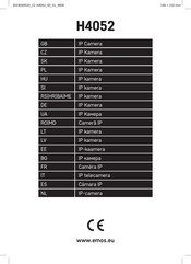 Emos H4052 Manual De Instrucciones