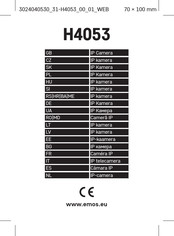 Emos H4053 Manual De Instrucciones