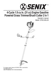 Senix GTBCU4QL-M Manual Del Operador