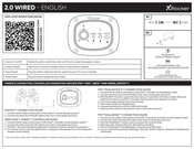 Xrocker 2.0 WIRED Manual De Instrucciones