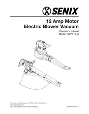 Senix BLVE12-M Manual Del Operador