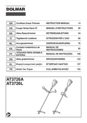 Dolmar AT3726L Manual De Instrucciones