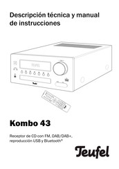 Teufel Kombo 43 Descripción Técnica Y Manual De Instrucciones