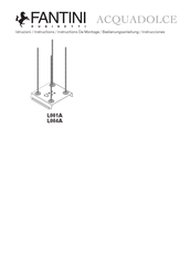 Fantini Rubinetti ACQUADOLCE L001A Instrucciones De Montaje