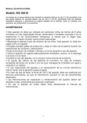 Bauhaus INV 300 W Manual De Instrucciones