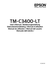 Epson TM-C3400-LT Manual Del Usuario