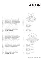 Axor 300/300 1jet 35316 Serie Modo De Empleo/Instrucciones De Montaje