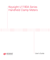 Keysight U1190A Serie Guia Del Usuario