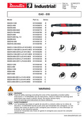 Desoutter EAD105-500 Manual De Instrucciones