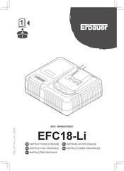 Erbauer EFC18-Li Instrucciones Originales