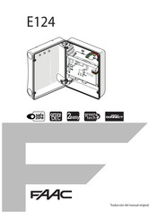 Faac E124 Traducción Del Manual Original