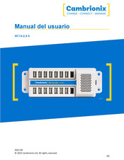 Cambrionix MC14-2,4 A Manual Del Usuario