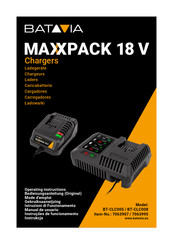 Batavia MAXXPACK BT-CLC008 Manual De Usuario