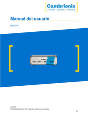 Cambrionix PDS-C4 Manual Del Usuario