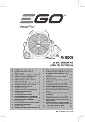 Ego Power+ FN1800E Manual Del Usuario