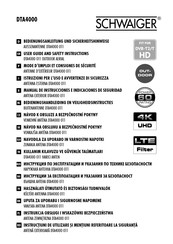 Schwaiger DTA4000 Manual De Instrucciones E Indicaciones De Seguridad