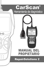 CarScan RepairSolutions 2 Manual Del Propietário