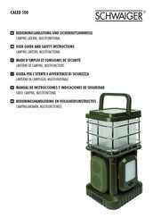 Schwaiger CALED 100 Manual De Instrucciones