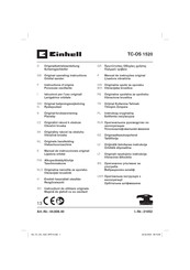 EINHELL TC-OS 1520 Manual De Instrucciones