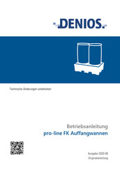 Denios pro-line 2 FK Instrucciones De Uso