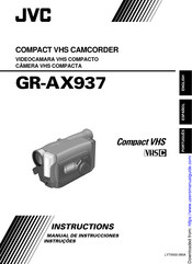 JVC GR-AX937 Manual De Instrucciones