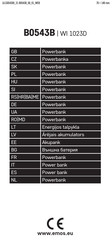 Emos WI 1023D Manual De Instrucciones