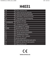 Emos H4031 Manual De Instrucciones