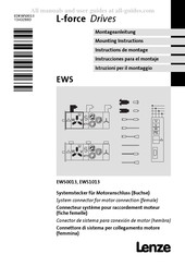 Lenze L-force EWS0013 Instrucciones Para El Montaje