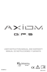 Etac Ki Mobility Axiom-G Manual De Instrucciones Y Garantía