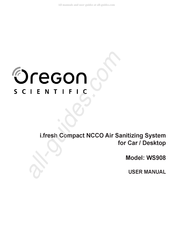 Oregon Scientific WS908 Manual Del Usuario