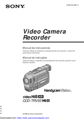 Sony HandycamVision CCD-TRV95 Manual De Instrucciones