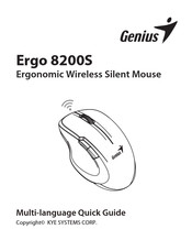 Genius Ergo 8200S Guía Rápida