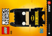 LEGO BRICK HEADZ BATMAN 41585 Instrucciones De Montaje