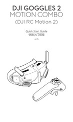 DJI GOGGLES 2 Guia De Inicio Rapido