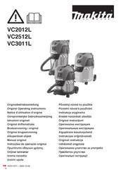 Makita VC3011L Manual Origina