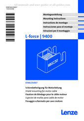 Lenze E94AZJS007 Instrucciones Para El Montaje