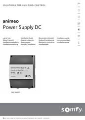 SOMFY animeo 1860093 Guia De Instalacion