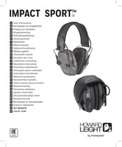 Honeywell Howard Leight IMPACT SPORT Instrucciones Para El Usuario