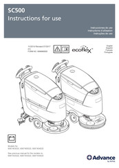 Nilfisk Advance SC500 Instrucciones De Uso