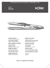 SOLAC PP7261 Instrucciones De Uso
