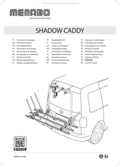 Menabo SHADOW CADDY Instrucciones De Montaje