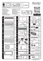 Smoby 7600890100 Instrucciones De Montaje